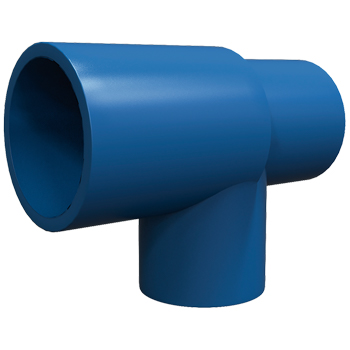 TEE REDUCIDA CPVC AZUL FLOWGUARD HIDRAULICO 3/4X1/2X3/4"